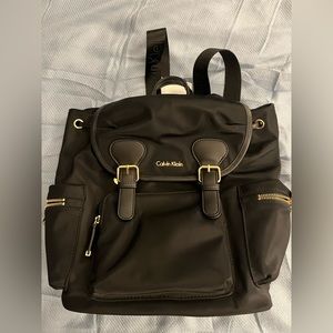 Calvin Klein black backpack